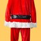 Complete Velour Santa Suit Costume with Beard Hat Gloves and Belt for Holiday Events
